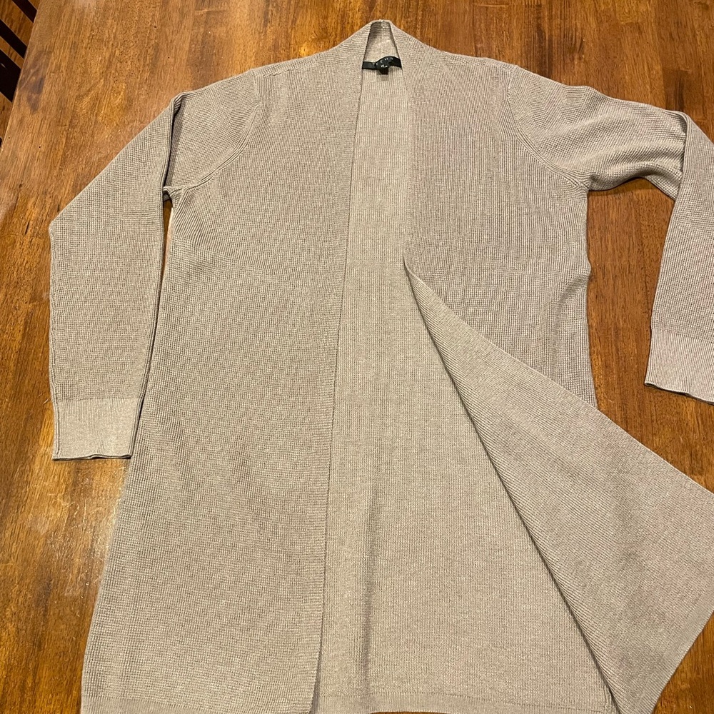 Elegant Cyrus Women's Light Brown / Beige Cardigan Size M